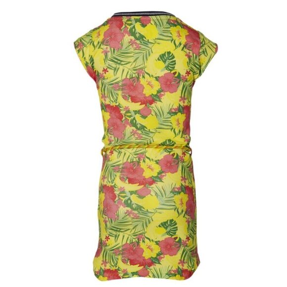 NWT Quapi flowers print dress with belt size 6 - Picture 4 of 4